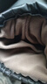 欣诺凡电动车手把套冬季加绒加厚电瓶摩托车手套防风防寒保暖防泼水把套 车把套【翻盖袖口】【黑色小口】 实拍图