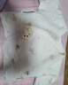 贝瑞加（Babyprints）婴儿半背衣新生儿秋冬衣服初生宝宝加厚上衣柔软护肚 花朵兔52 实拍图