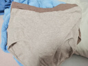 美·雅·挺高腰纯棉女士内裤加长蚕丝裆无痕收腹塑形提臀7A女士三角打底 实拍图