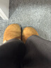 他她（TATA）女鞋2025冬季新款加绒勃肯鞋保暖鞋子棉鞋休闲鞋CF702DM5 棕黄（绒里） 38 实拍图