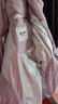 坦博尔羽绒服女短款秋冬连帽宽松保暖女士外套厚TD236356 芝袊紫 165  实拍图