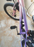 凤凰山地自行车男女变速山地车碟刹青少年儿童自行车学生单车 星际 粉紫【变速+辐条轮】 22寸【适合130-170cm】 实拍图