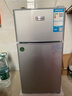 志高（CHIGO）小冰箱迷你小型家用冷藏冷冻两用宿舍出租房用双门办公室电冰箱节能省电 【一级能效】58L银色【三天约一度电】 实拍图