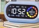 得力（deli）多功能电子计时器闹钟双屏可视化定时器时间管理器中小学生考研作业开学升学季必备礼物 【高清彩屏】蓝色-四色计时环/温度 实拍图