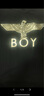 BOY LONDON【经典款】春季情侣款上衣休闲百搭潮牌纯棉卫衣N03909 黑色 经典款 XL 实拍图