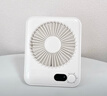 维蒂索【静音无噪】智能数显桌面风扇办公室小风扇充电长续航小型便携学生宿舍台面USB小风扇办公室 【冰川白】续航30h+100档静音调节*风大超静音 实拍图