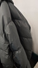 网易严选25新品90鸭绒超蓬羽绒服休闲面包服石墨烯保暖轻量抗菌防泼水 A款25秋冬立领-森野绿 2XL 实拍图