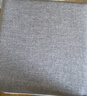 润眠（Rainmr） 坐垫椅子垫座椅垫办公室久坐记忆棉餐椅垫座垫学生四季用垫子 方形-银灰色 40cm*40cm 实拍图