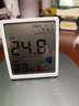 得力(deli)室内电子温湿度计/表办公家用壁挂桌面婴儿房办公用品儿童老人生日礼物带时间日历体感LE511 实拍图