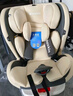 Heekin德国 儿童安全座椅汽车用0-4-12岁婴儿宝宝360度旋转ISOFIX硬接口 时尚灰(ISOFIX+360度旋转) 实拍图