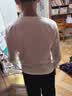 真维斯儿童长袖t恤男童内搭上衣校服打底衫女童白色纯棉大童纯色秋衣 白 160 实拍图