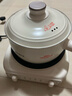 美的（Midea）电煮锅 小电锅 电蒸锅 电火锅 电热锅 分体式可拆洗 2.6L学生宿舍多功能锅 泡面锅 XZC2061 配蒸笼 实拍图