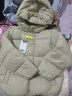 巴拉巴拉童装宝宝羽绒服三防男童冬装女童连帽外套萌趣2025新款面包服外套 实拍图