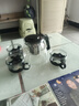 【京东物流】茶壶套装整套茶具大容量玻璃茶杯带滤网耐高温泡茶具 1000ML一壶+四杯套装【无茶盘】 实拍图