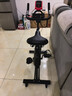 动感单车家用健身自行车室内静音运动器材骑车减肥成人锻炼蹬车机 【黑色】音响+APP+仪表心率+支架 实拍图