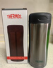 膳魔师（THERMOS） 不锈钢保温杯男商务定制水杯车载办公室便携杯子400ml JCG-400 灰色 400ml 实拍图