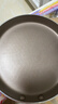 法焙客平底锅不粘锅 千层班戟可丽饼煎饼锅 圆形早餐锅蛋卷锅 18CM 实拍图