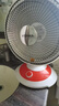 康佳（KONKA）取暖器家用小太阳摇头电暖器轻音电暖气取暖烤火炉台式电热两档调节速热倾倒断电 KDNX-1007-P 实拍图
