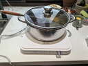 美的（Midea）家用电磁炉电陶炉电池炉2200W大功率猛火新型电磁灶一体微晶面板爆炒炒菜定时火锅炉MC-HGE22BF09 实拍图