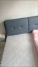 惠寻 京东自有品牌 床现代风单人床1.5米床大床1.8米x2米双人床床主卧 单床【送货上门】 【浅蓝】1.5米x2米(框架结构) 实拍图