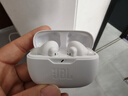 JBL WAVE BEAM 2 主动降噪真无线蓝牙耳机 音乐运动通话入耳式耳麦 防水防尘 新年礼物 白色 实拍图