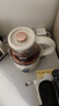 美的（Midea）煮茶器煮茶壶花茶壶 养生壶迷你恒温电热水壶蒸茶器喷淋式316L不锈钢烧水壶黑茶茶具1升YSTM-Z11 实拍图