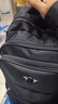 袋鼠双肩包男士背包大容量行李旅游包学生书包女初中商务笔记本电脑包 黑色黑标【75升加大精英版】 实拍图