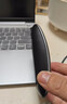 英菲克（INPHIC）M1二代无线蓝牙鼠标可充电办公轻音电量显示便携人体工学三模适用苹果惠普华为笔记本电脑ipad通用 【100%右手选这个+侧翼指托+光面】拿铁杏 实拍图