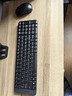 罗技（Logitech）MK220 键鼠套装 无线键鼠套装 办公键鼠套装  多媒体键鼠套装 带无线2.4G接收器 黑色 实拍图