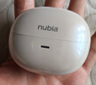 努比亚（nubia）蓝牙耳机耳夹式LiveClip AI智能骨传导概念开放式不入耳运动跑步超长续航适用苹果红魔国家补贴 白 实拍图