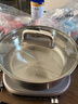九阳（Joyoung）0涂层IH秒涮电火锅火锅专用锅电锅家用4-8人分体式可拆洗多功能电蒸锅不锈钢电煮锅6L火锅锅GN12 实拍图