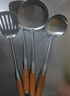 Jidaocook304不锈钢花梨木厨具套装家用锅铲厨房铲勺锅铲家用炒菜铲子 四件套(粥勺+锅铲+漏勺+煎铲) 实拍图