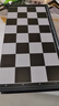 友邦（UB） 国际象棋黑白磁性折叠便携成人儿童学生教学用棋4812B-C(大号) 实拍图