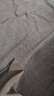 京东京造 悦柔床单单件 120g加厚耐用 A类磨毛床罩 150x210cm 科技灰 实拍图