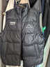 卡帕（Kappa）背靠背羽绒马甲女2025新款冬季休闲保暖无袖羽绒外套男K0FZ2NY21D 【羽绒马甲 | 轻暖随行】黑色-990 L 实拍图