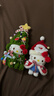 玩家小将 hallokitty凯蒂猫毛绒挂件格子裙挎包kitty挂件哈喽kitty包包 圣诞kitty 实拍图