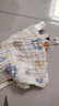婴儿小方巾纱布毛巾儿童宝宝防吐奶六层纯棉新生儿洗脸围嘴口水巾 30*30cm小方巾6层花色随机 3条装 实拍图