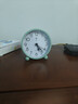 北极星（POLARIS）闹钟儿童学生钟床头时尚简约金属静音小座钟懒人台钟 SN30绿【开学季】 实拍图