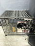 金百特 【不锈钢狗笼子】 金毛狗笼子中大型犬狗笼子宠物狗狗笼子狗屋高档狗别墅 长95*65*85（激光满焊-无小门） 实拍图