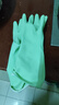 妙洁灵巧型柔韧手套 天然乳胶 1双装小号 清洁洗衣洗碗家务做饭手套 实拍图