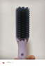 康夫（CONFU）直发梳卷发棒卷直发器负离子造型梳礼物卷直两用便携拉直内发梳子懒人电卷梳KF-524紫 实拍图
