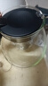 茶壶泡茶器整套茶具茶水分离玻璃耐热泡茶壶花茶套装茶漏 黑把单壶1只 实拍图