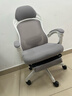 椅品汇办公室可躺午休椅子大角度躺椅人工力学椅久坐舒适午睡老板电脑椅 极白-带搁脚-160°可躺-四级气杆 实拍图