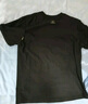 立蒙（LIMENG）男女装素色180g全棉短袖t恤圆领宽松体恤打底衫 黑色 3XL 实拍图