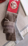 恒源祥袜子女5双装羊毛袜秋冬加厚防寒保暖中筒袜女式纯色雪地毛圈袜 实拍图