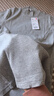 优衣库女装罗纹高领T恤/长袖小高领内搭479588 03 灰色 S /155/80A 实拍图