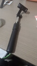 自拍杆手机伸缩旅游神器360度旋转多功能迷你三脚架手持直播落地便携防抖支架带蓝牙可选美颜补光 【经典黑色+标准款】0.7米 实拍图