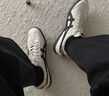Onitsuka Tiger鬼塚虎男女款复古德训鞋轻便透气运动休闲板鞋TOKUTEN 1183B938 白色/黑色 42.5 实拍图
