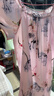 丝界重磅真丝睡衣娃娃公主裙短袖宽松睡裙女桑蚕丝印花家居服节日礼物 实拍图