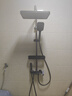 四季沐歌（MICOE）淋浴花洒套装 增压恒温花洒全套枪灰钢琴键多功能喷头浴室淋浴器 实拍图
